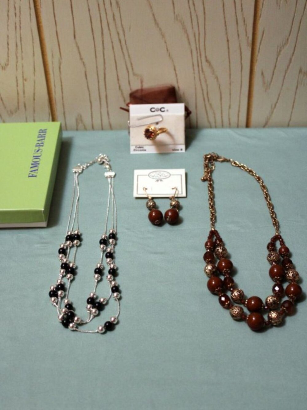Necklaces & Ring Lot of 3 - Women's Mixed Lot - New with Tags